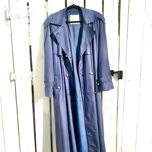London Fog Navy Trench Coat